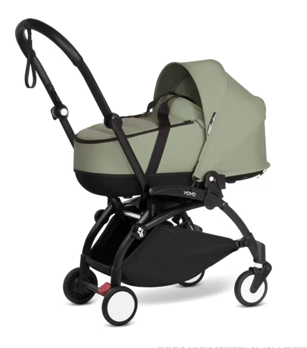 YOYO Bassinet kulba (grozs). Zīdaiņiem no 0-6 mēnešiem. OLIVE krāsa